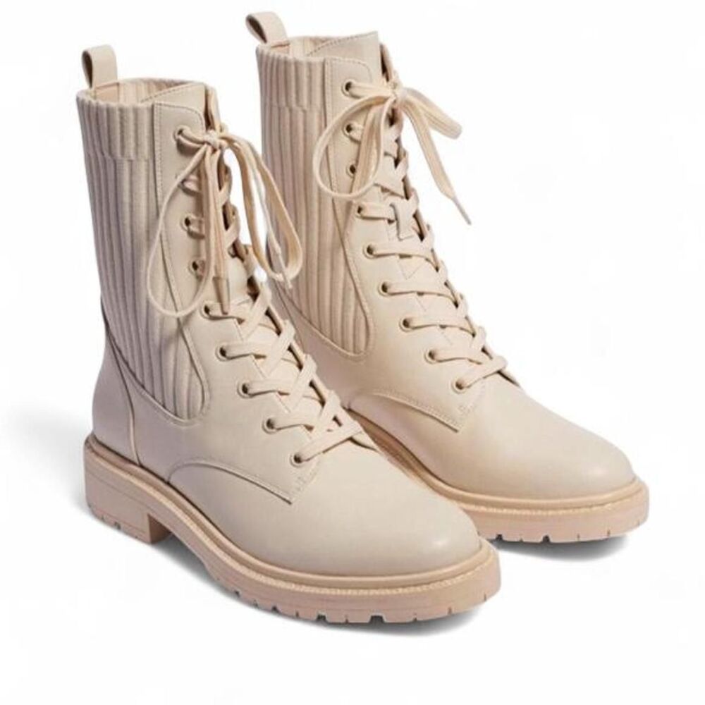 Women's Sam Edelman Combat Boots Size 10